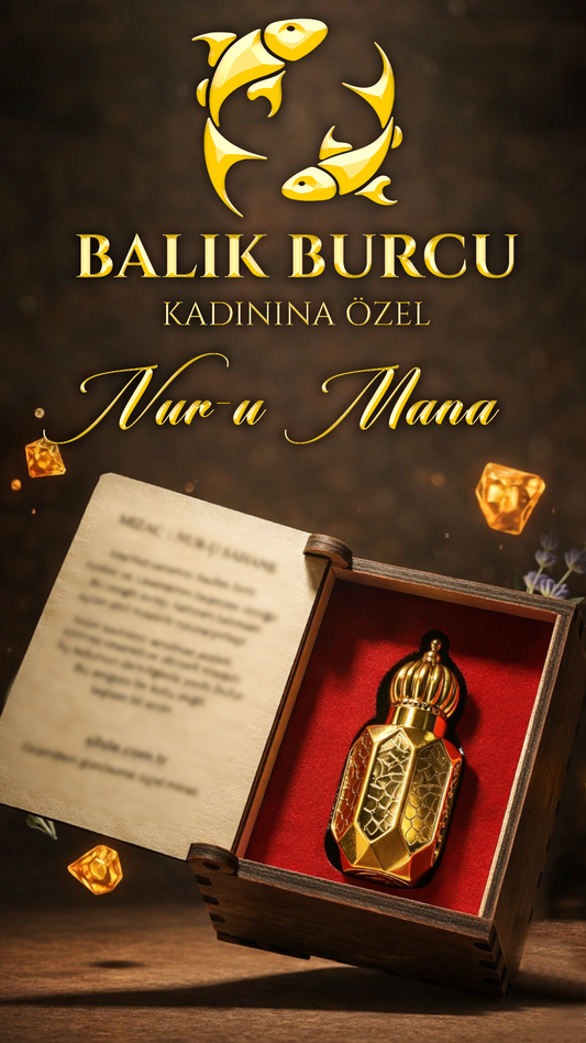 Nur-u Mana| Balık Burcu Kadını Parfümü & Alkolsüz Esans